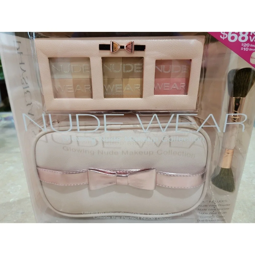 Physicians Formula Nude Wear Eyeshadow Palette Makeup Kit Case Brush NEW - Picture 16 of 16